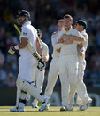 Peter Siddle was highly animated after dismissing Kevin Pietersen