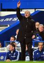 Jose Mourinho cuts a frustrated figure on the sideline