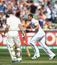 Tim Bresnan's tight spell was rewarded with Chris Rogers' wicket