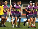 Melbourne Storm players in training