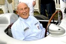 Sir Stirling Moss in the Mercedes W196 