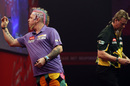 Peter Wright and Simon Whitlock contest their semi-final
