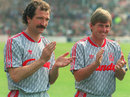 Graeme Souness and Kenny Dalglish line up for Ray Kennedy's testimonial