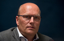 Tinkoff-Saxo manager Bjarne Riis looks on during a press conference