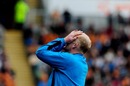 Iain Dowie shows his frustration