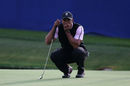 Tiger Woods said he did not take advantage on the par-fives at Torrey Pines