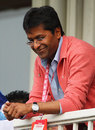 IPL commissioner Lalit Modi watches the game
