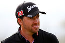 Graeme McDowell gives a cheeky look as he completes a third successive comeback