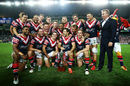 Sydney Roosters celebrate World Club Championship final victory over Wigan Warriors