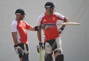 Matt Prior and Kevin Pietersen discuss tactics