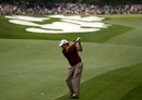 Phil Mickelson aims for the green