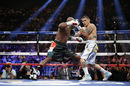 Floyd Mayweather goes on the attack against Marcos Maidana
