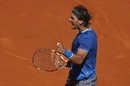 Rafael Nadal celebrates victory against Tomas Berdych