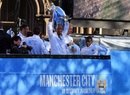 Vincent Kompany lifts the Premier League trophy during the club's victory parade