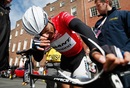 Marcel Kittel struggles after winning stage three of the Giro d'Italia