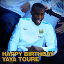 Manchester City tweet a tribute to Yaya Toure on the midfielder's birthday
