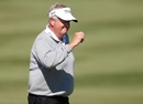 Colin Montgomerie is one of six players who share the lead at the Senior PGA Championship