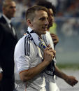 Luka Modric cut his trademark long hair following Real Madrid's Champions League final