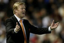 Ronald Koeman shouts instructions from the sidelines