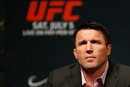 Chael Sonnen speaks to the press