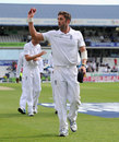 Liam Plunkett takes the applause for his maiden five-wicket haul