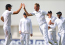 Stuart Broad celebrates another wicket