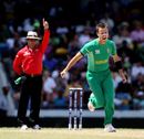 Johan Botha claims a wicket