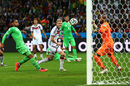 Andre Schurrle scores Germany's first goal in extra time