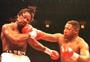 Lennox Lewis and Ray Mercer exchange blows