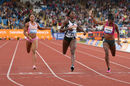 Christine Ohuruogu gave a strong run to win the women's 400 metres at the Diamond League event in Birmingham