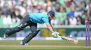 Ian Bell dives to make his ground coming back for a second