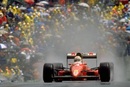 Andrea de Cesaris in action at the Canadian Grand Prix