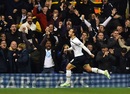 Roberto Soldado celebrates after scoring at White Hart Lane
