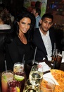 Katie Price and Amir Khan attend a party