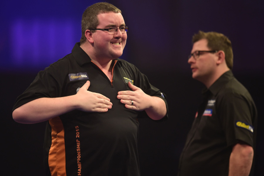 Stephen Bunting produced the shock of the tournament by knocking out sixth seed James Wade