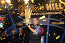 Gary Anderson celebrates becoming world champion