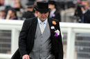 Trainer Peter Moody walks the turf at Ascot