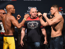 Former UFC middleweight champion Anderson Silva and Nick Diaz face off 