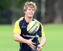 Berrick Barnes spins the ball wide