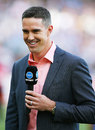 Kevin Pietersen was working for the host broadcast on the BBL