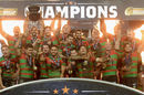 Russell Crowe's South Sydney Rabbitohs celebrate Club World Challenge victory against St Helens