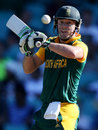 AB De Villiers keeps his eyes on the ball
