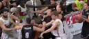 A mass brawl breaks out between Bilbao Basket and Laboral Kutxa Baskonia