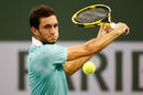 James Ward won through to the second round of qualifying at the BNP Paribas Open