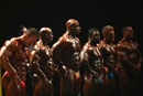Competitors in the Men's bodybuilding competition at the Arnold Classic 