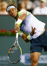 Rafael Nadal made a strong start in his bid for a fourth Indian Wells title