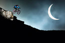 Danny MacAskill shows off his skills during Friday's solar eclipse