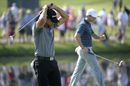 Jason Day rues a missed putt during his third round