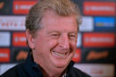 England manager Roy Hodgson raises a smile during a press conference ahead of the Euro 2016 qualifier against Lithuania