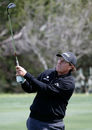 Phil Mickelson in action during the first round of the Texas Open